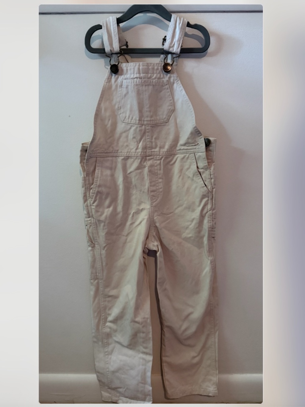 Little English Khaki Overalls | Boys Size 5